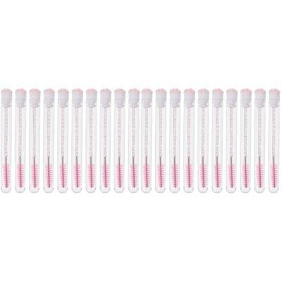 Beavorty 20pcs Mascara Brushes Pattern Portable Eyelash Makeup Tools for Women Safe and Lightweight Eyelash Applicators for Fashionable Looks
