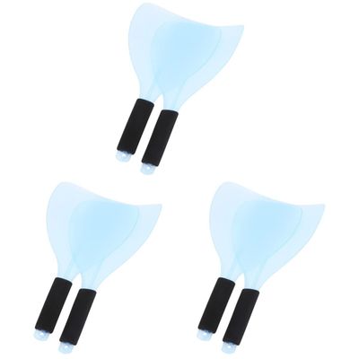 FRCOLOR 6pcs Mask Shield for Hairdressing - Face Cover for Salon Use Material for Easy Application Random Colors for Stylists and Home Users