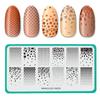 Maniology Hearts and Gradients Nail Stamping Plate Set, Classic Heart Star Gradient Manicures, Layered Nail Art Designs (Hearts + Stars (BM-XL355), Classic Gradients (M278), Bleeding Hearts (M272)) view 3