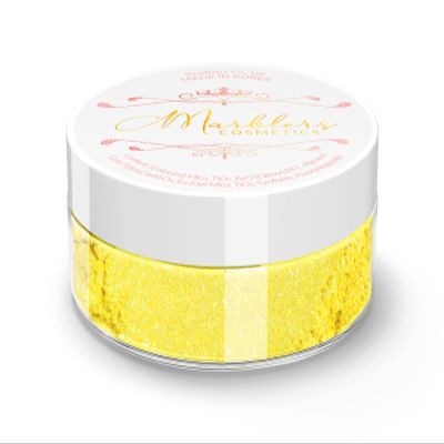 MARBLERS Glitter Mica Powder [Sun Kiss] 0.14oz (4g) | Glitter Mica | Highly Pigmented | Non-Toxic, Vegan, Cruelty-Free | Eyeshadow, Body Butter, Nail Polish, Nail Art | Party, Body, Face Makeup
