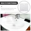 minkissy 20pcs Disposable Beard Catcher Multi Function Hair Catching Sink Bathroom Kitchen Sinks Ideal Shaving Trimming Non Stick Beard Hair Catcher Grooming 25.6 x 25.6inch view 4