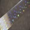 1roll NailMAD Clear Heart Nail Foils 100M4CM Nail Transfer Foils Laser Nail Decals (Clear Star) view 1