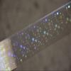 1roll NailMAD Clear Heart Nail Foils 100M4CM Nail Transfer Foils Laser Nail Decals (Clear Star) view 4