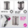 Inner Filter Mesh Compatible with Dyson Supersonic Hair Dryer HD01 HD03 HD08 Models, Metal Build-in Net Mesh Strainer Cover Attachments Part view 3