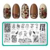 Maniology Forest Wonders Nail Stamping Plate Set, Mushrooms Frogs Manicure, Rainforest Woods Animal Nail Art (Magic Mushrooms (M280), Hop To It (M303)) view 2