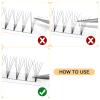 QUEWEL Premade Lash Fans, 5D Premade Fans Eyelash Extensions 0.10mm Thickness C Curl 10mm Volume Lash Extensions Short Stem Pre Made Fans Eyelash Extensions(5D 0.10C 10mm) view 4
