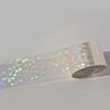 1roll NailMAD Clear Heart Nail Foils 100M4CM Nail Transfer Foils Laser Nail Decals (Clear 55) view 2