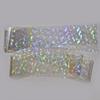 1roll NailMAD Clear Heart Nail Foils 100M4CM Nail Transfer Foils Laser Nail Decals (Clear 55) view 3