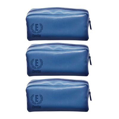 Leather Toiletry Bag for Men - Custom Toiletry Bag for Men - Personalized Toiletry Bag for Men - Custom Travel Toiletry Bag for Men, Mens Shaving Bag for Birthday, Holiday & Groomsmen Gifts (3, Blue)