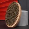 1Pcs Beard Brush Beard Straightener Brush with Premium Wood Handle Brush Beard Cleaning Tool Gift for Men view 4