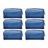 Leather Toiletry Bag for Men - Custom Toiletry Bag for Men - Personalized Toiletry Bag for Men - Custom Travel Toiletry Bag for Men, Mens Shaving Bag for Birthday, Holiday & Groomsmen Gifts (6, Blue) view 1