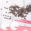 16 Pcs Hair Extension Tool Kit Remove Pliers 2500 Micro Silicone Rings Bead Pulling Hook Needle Loop Needle Threader 2 Combs 500 Black Mini Rubber Bands 5 Plastic Clips for Hair Styling Tool Accessory view 4