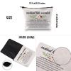 G2TUP Medical Lab Scientist Gift Medical Lab Scientist Definition Makeup Bag Lab Tech Cosmetic Bag Lab Technician Gift Science Geek Zipper Travel Bag (Medical Lab Scientist White Bag) view 3