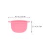 Mobestech Hair Removal Bowl Silicone Wax Bowl Set of 3 Nonstick for Microwave Oven Waxing Supplies Random Color view 4