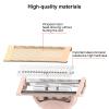 4PCS LinMei Nu Shaver Replacement Heads Compatible for Finishtouch Flawless Women Nu Razor with 2 Cleaning Brush view 3