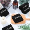 Shimeyao 20 Pack Makeup Towels Black Makeup Washcloths for Face Microfiber Remover Cloth 13x13 Inch Quick Dry Face Towels for Cleansing Hand view 4