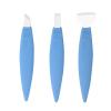 Pedicure Knife Set for Feet, 3Pcs Stainless Steel Pedicure Knife Tools Ingrown Toe Nail Foot Callus Dead Skin Remover Nail for Feet Grooming Nail Care Tools Kit for Nail Corn Callus(Dark Blue Suit) view 1