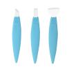 Pedicure Knife Set for Feet, 3Pcs Stainless Steel Pedicure Knife Tools Ingrown Toe Nail Foot Callus Dead Skin Remover Nail for Feet Grooming Nail Care Tools Kit for Nail Corn Callus(Blue) view 1