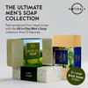 O Naturals Bar Soap for Men - 3-Pcs Mens Soap Bar - Natural Soap - Mens Bar Soap - Body Soap Bars - Men Soap - Natural Soap for Men - Organic Men's Soap Bars - Exfoliating Soap Bar - Citrus,Olive&Mint view 2