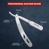 Straight Razors for Men with 20 Straight Edge Razor Blade & Case, Mens Straight Razor for Shaving Navajas Para Barbero Barber Razors for Men, Beard Razor view 4