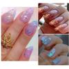 Holographic Opal Nail Art Glitter Flakes Powder Aurora Iridescent Pigment Ice Crystal Mermaid Paillettes Sparkly Sequins Design for Manicure Decoration Accessories 12 Grids view 4