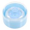 FRCOLOR Baby Powder Puff Container with Soft Puff for Smooth Body Powder Application after Bath Compact 3.54X2.36X2.36 Inches Lightweight Case for Home Use view 1
