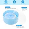 FRCOLOR Baby Powder Puff Container with Soft Puff for Smooth Body Powder Application after Bath Compact 3.54X2.36X2.36 Inches Lightweight Case for Home Use view 4