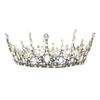 AVRYN Crown,Crystal Tiara,Hair Accessories,Princess Imperial Crown Bridal Tiara Imperial Crown Pearl Rhinestones Imperial Crown Headband Headpiece for Wedding Pageant Party (Color : As Shown) view 1