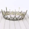 AVRYN Crown,Crystal Tiara,Hair Accessories,Princess Imperial Crown Bridal Tiara Imperial Crown Pearl Rhinestones Imperial Crown Headband Headpiece for Wedding Pageant Party (Color : As Shown) view 2