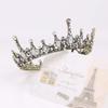 AVRYN Crown,Crystal Tiara,Hair Accessories,Princess Imperial Crown Bridal Tiara Imperial Crown Pearl Rhinestones Imperial Crown Headband Headpiece for Wedding Pageant Party (Color : As Shown) view 4