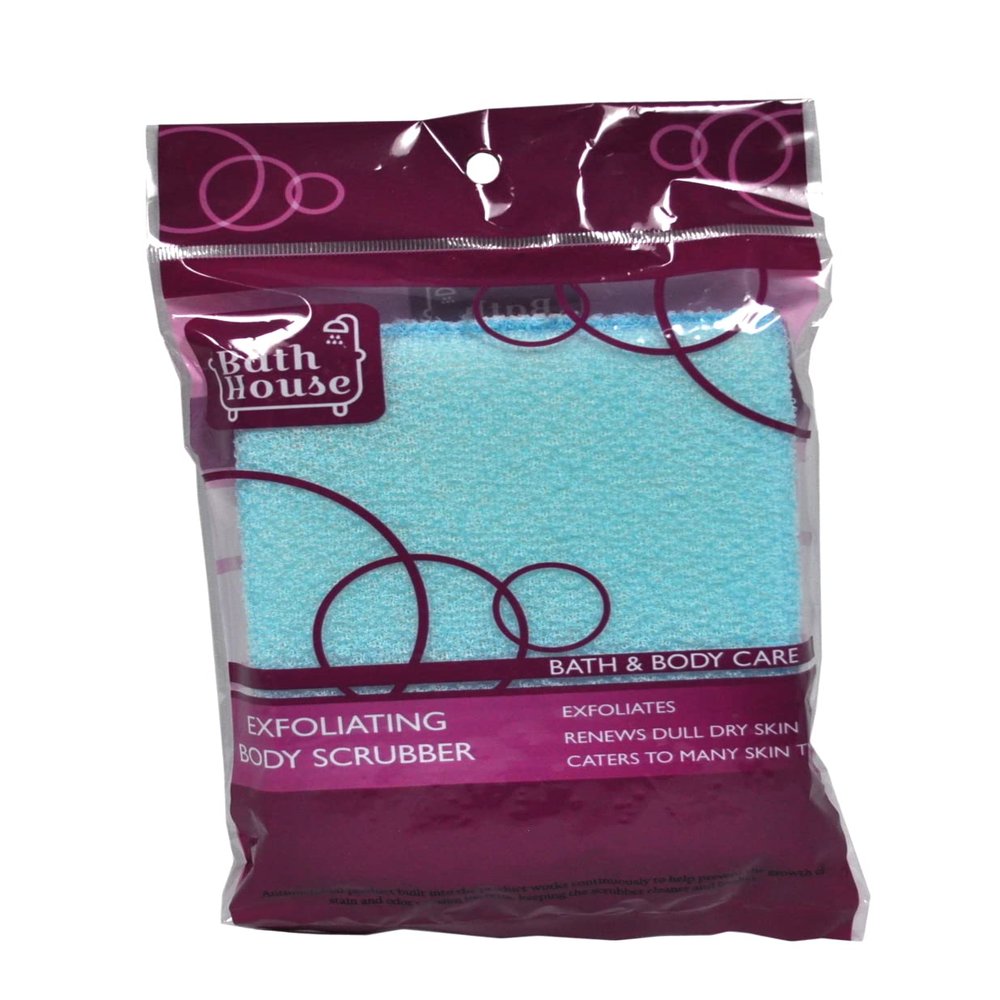 Exfoliating Body Scrubber Blue