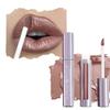 Runway Rogue Pearl Glam Long Wear Shimmer Liquid Lipstick, Metallic Cool-Toned Pink-Nude Lipstick with Silver and Gold Shimmer, Soft Light view 1