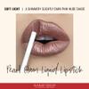 Runway Rogue Pearl Glam Long Wear Shimmer Liquid Lipstick, Metallic Cool-Toned Pink-Nude Lipstick with Silver and Gold Shimmer, Soft Light view 2