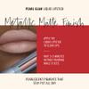 Runway Rogue Pearl Glam Long Wear Shimmer Liquid Lipstick, Metallic Cool-Toned Pink-Nude Lipstick with Silver and Gold Shimmer, Soft Light view 3