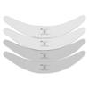 More of Me to Love Organic Cotton Tummy Liner 4-Pack (2 x Pearl White and 2 x Stone Gray) (Medium) view 1