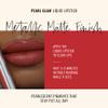 Runway Rogue Pearl Glam Long Wear Shimmer Liquid Lipstick, Metallic Warm Brick-Red Lipstick with Silver and Gold Shimmer, Showtime view 3