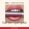 Runway Rogue Pearl Glam Long Wear Shimmer Liquid Lipstick, Metallic Coral-Pink Lipstick with Silver and Gold Shimmer, Starlet view 2