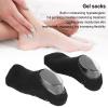 Moisturizing Gel Socks, Reusable Soft Gel Socks for Dry Feet, Reusable Heel Feet Care Spa Foot Socks for Men Women view 2