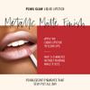 Runway Rogue Pearl Glam Long Wear Shimmer Liquid Lipstick, Metallic Nude/Pale-Pink Lipstick with Silver and Gold Shimmer, Soft Box view 3
