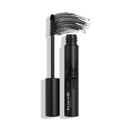 Araceli Beauty Black Mascara Enriched with Avocado Oil - Non-Clumping, Lash Lengthening Formula.