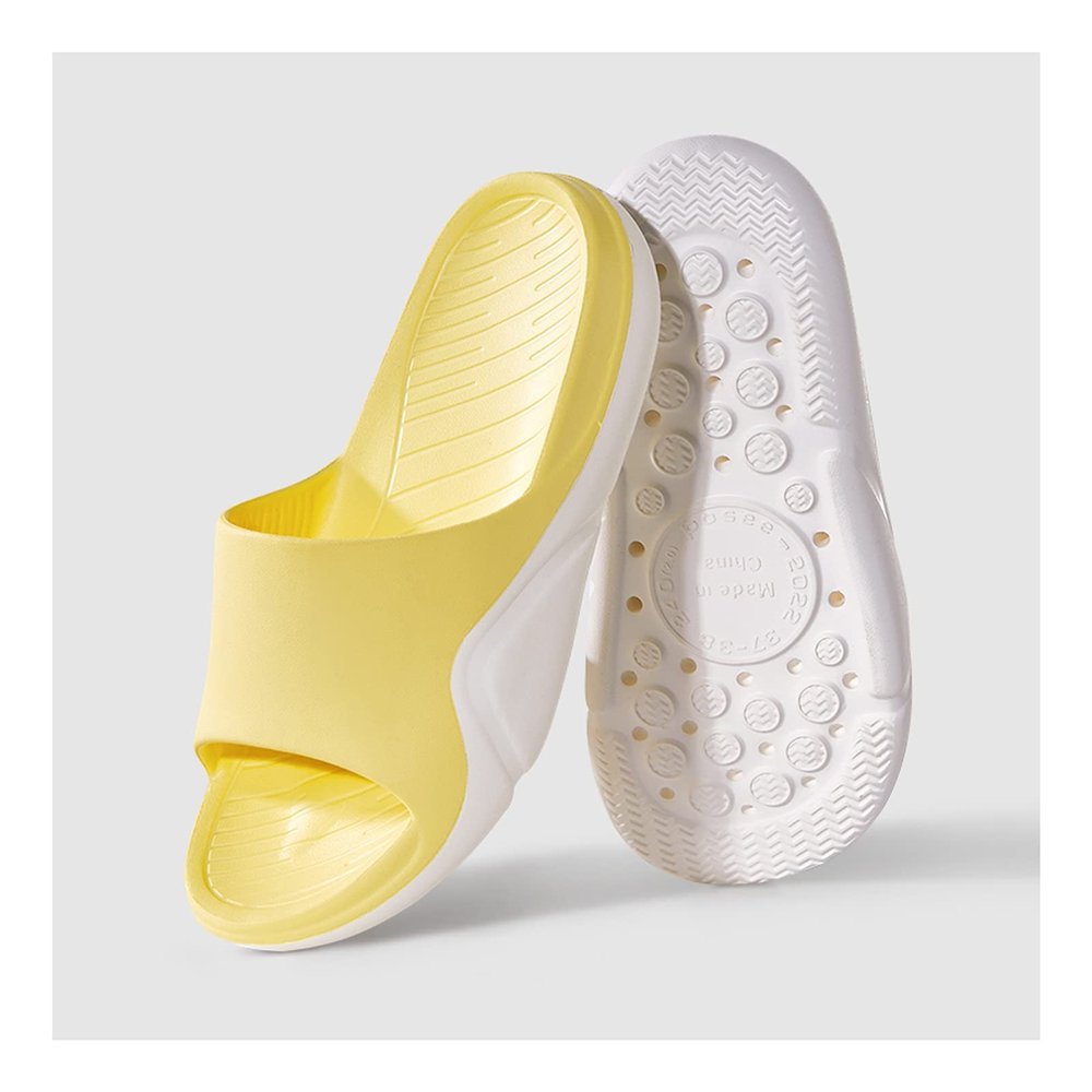 TOMYEUS Shark Slippers Slippers for Women and Men Fashion Soft Bottom EVA Open Toe Soft Slippers Non-Slip Shower Spa Bath Pool Gym House Sandals for Indoor and Outdoor Summer Sandals