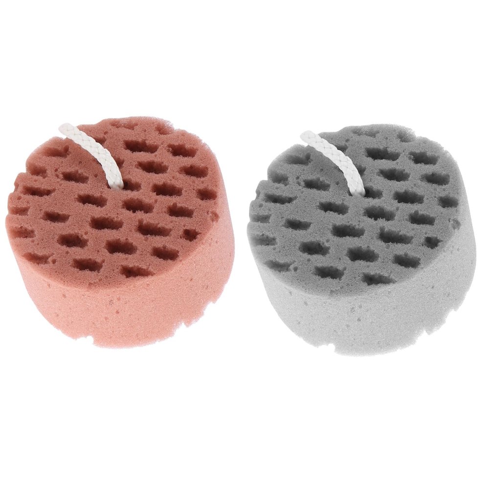 FOMIYES Body Bath Sponge 2pcs Shower Sponge Bath Scrubber Loofah Sponge for Women Men Adults Body Deep Cleansing