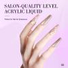 Saviland Acrylic Liquid  16.91OZ/500ML Acrylic Liquid for Acrylic Powder Large Capacity Low Odor for Nail Extension & Carving Home DIY Nail Salon Use view 2