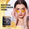 Bisou Bisou Bisou 32 Pairs 24K Gold Under Eye Patches with 4 pieces of Lip Mask, Anti-Aging Eye Mask, Under Eye Mask Dark Circles and Puffiness, Wrinkles Patches with Hydrogel, Collagen Eye Pad view 4