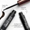 Cilrofelr Tattoo Peel Off Eyebrow Gel, Easy Tattoo Brow Peel Off Gel, Last Up to 3 Days, Waterproof, Transfer-proof, For Fuller & Defined Looking Brows, Dark Brown (2 Pack) view 2