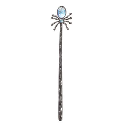 Beaupretty Vintage Hair Chopsticks for Women Lightweight Zinc Alloy Hair Stick for Buns with Rhinestone Pearl Decoration Chinese Style Hairpin Accessories for Daily Hairstyles