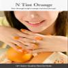 ohora Semi Cured Gel Nail Strips (N Tint Orange) - Brown, Tint, Works with Any UV/LED Lamps, Salon-Quality, Long Lasting, Easy to Apply & Remove - Includes 2 Prep Pads, Nail File & Wooden Stick view 2