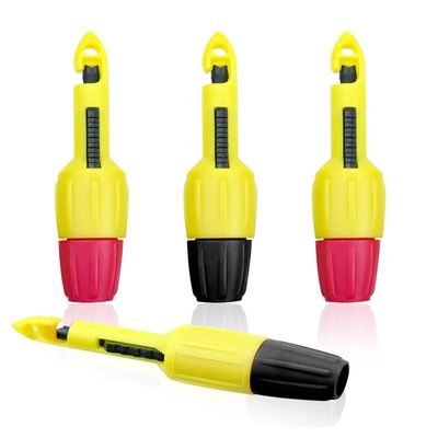 4 Pcs Wire Piercing Probe Set, Insulation Wire Piercing Tool, Wire Piercing Clips for Multimeter Voltage Voltmeter Thermometer Testing (3.78 x 0.77 Inch)