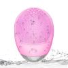 Facial Cleansing Brush, 3-in-1 Electric Soft Silicone Waterproof Face Scrubber, USB Rechargeable IPX7 Waterproof Sonic Vibrating Face Brush for Deep Cleansing, Gentle Exfoliating and Massaging view 1