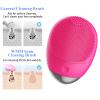 Facial Cleansing Brush, 3-in-1 Electric Soft Silicone Waterproof Face Scrubber, USB Rechargeable IPX7 Waterproof Sonic Vibrating Face Brush for Deep Cleansing, Gentle Exfoliating and Massaging view 3